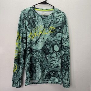 Loco Kaile Men's Sz S Performance Fishing Lightweight LS Shirt Camouflage